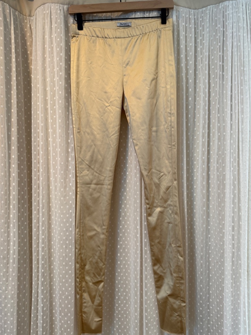 Stretch Leggings in Light Tan by Annabelle